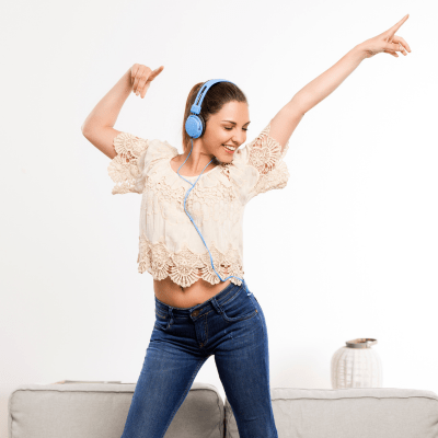 woman dancing
